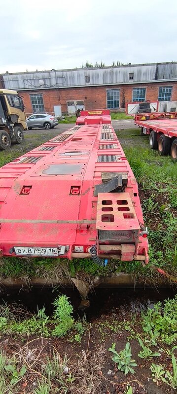 Ютерборг 9852 Полуприцеп тяжеловоз 3 оси — фото 5
