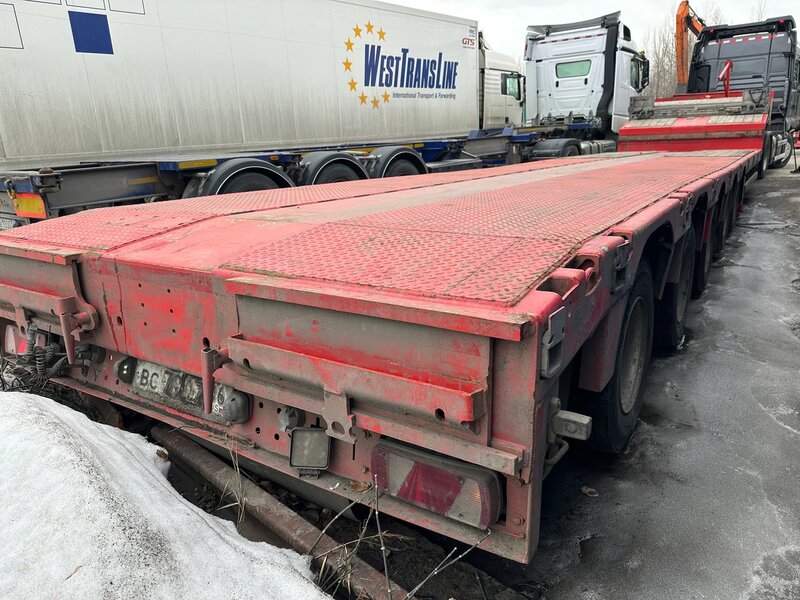 Тверьстроймаш 9939 Полуприцеп тяжеловоз 5 осей — фото 3