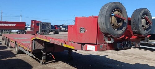 Тверьстроймаш 9939 Полуприцеп тяжеловоз 4 оси
