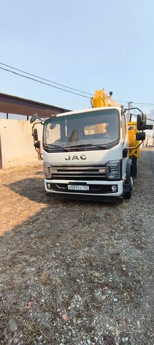 JAC N120 Бортовой с КМУ