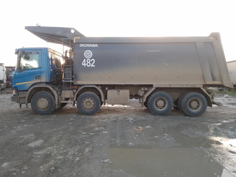 Scania P 8x4 Самосвал — фото 3