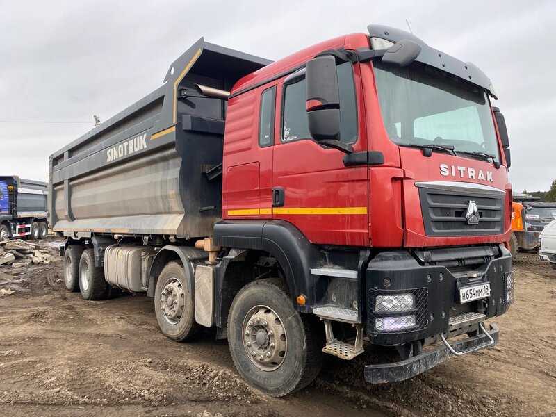 SITRAK C7H 8x4 Самосвал — фото 3