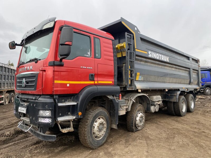 SITRAK C7H 8x4 Самосвал — фото 5