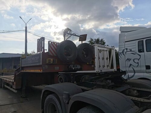 Спецприцеп 9942 Полуприцеп тяжеловоз 5 осей