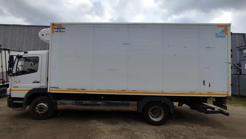 Mercedes-Benz ATEGO 4x2 Изотермический/рефрижератор с гидробортом — фото 2