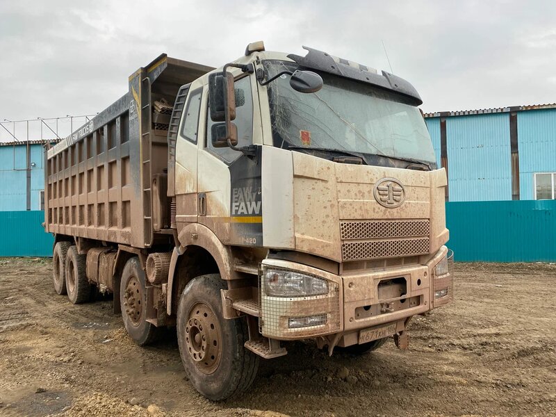 FAW J6 8x4 Самосвал — фото 3