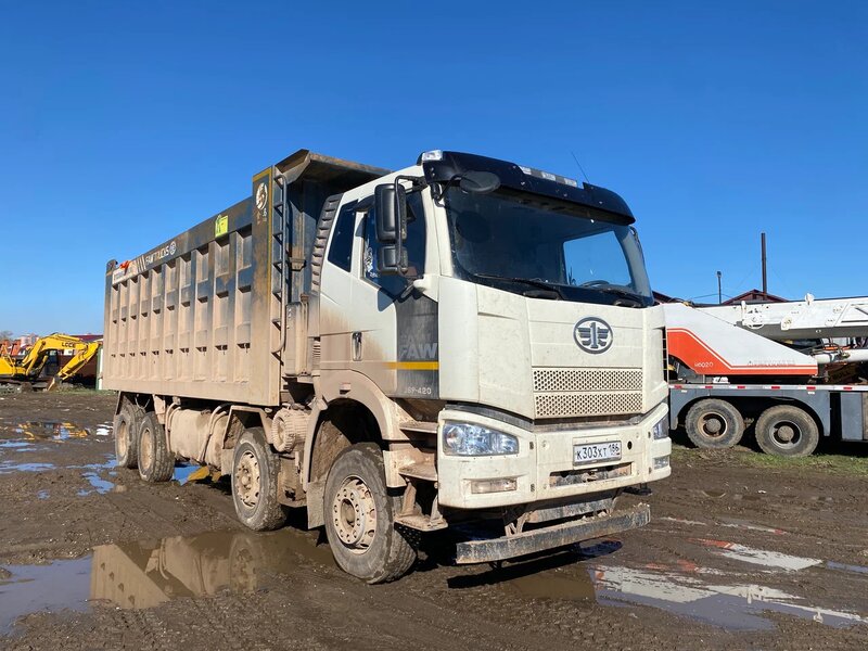 FAW J6 8x4 Самосвал — фото 2