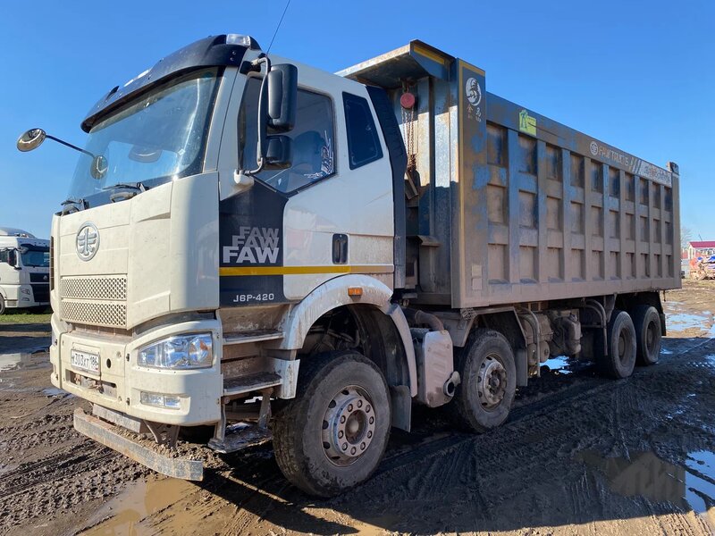FAW J6 8x4 Самосвал — фото 3