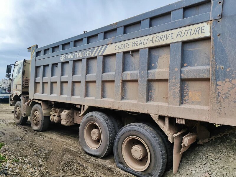 FAW J6 8x4 Самосвал — фото 7