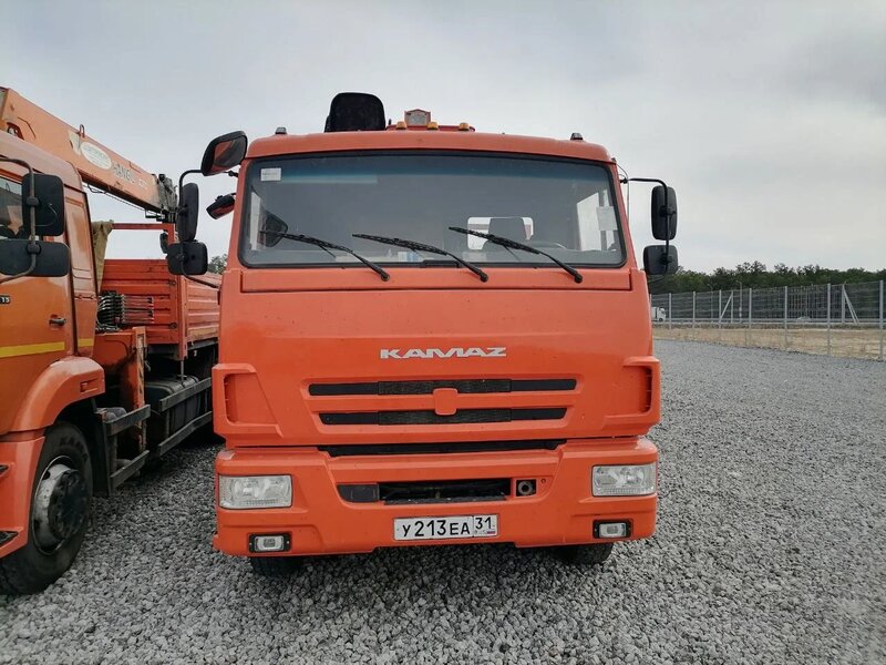 Агропромсервис 4382 на шасси КамАЗ 65115 6x4 Бортовой с КМУ — фото 1