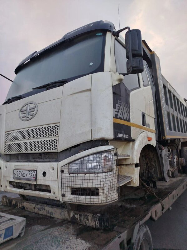 FAW J6 6x6 Самосвал — фото 2