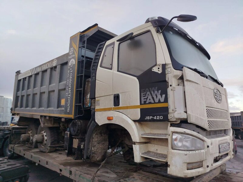 FAW J6 6x6 Самосвал — фото 4