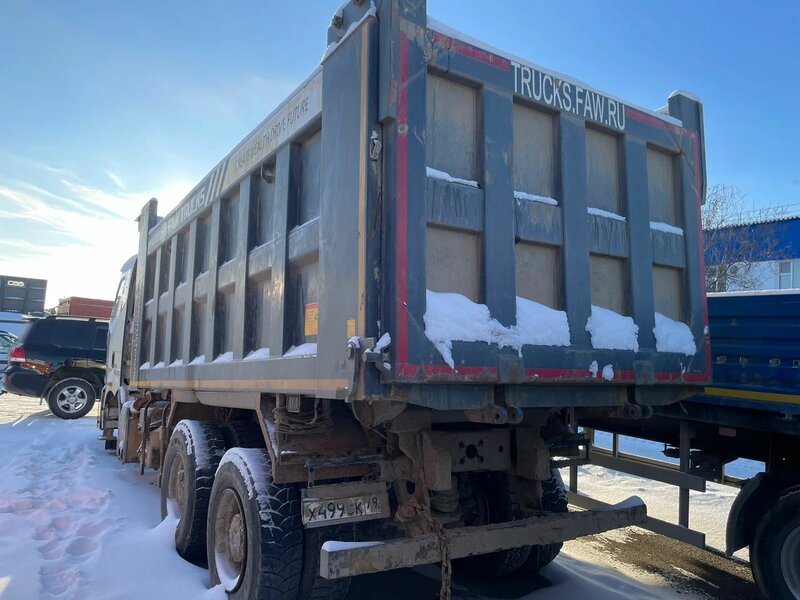 FAW J6 6x6 Самосвал — фото 4