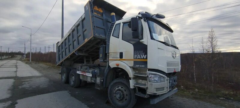 FAW J6 6x6 Самосвал — фото 2