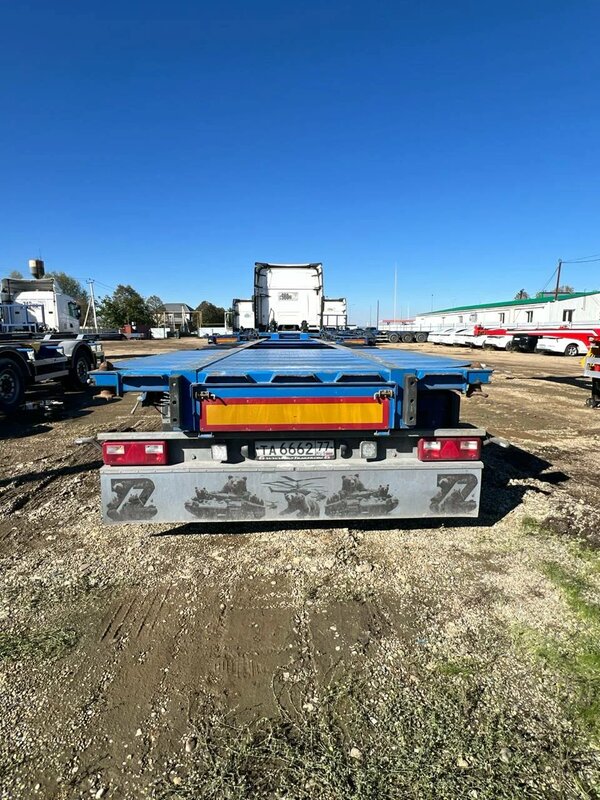 Гут Трэйлер CS Полуприцеп контейнеровоз 4 оси — фото 4