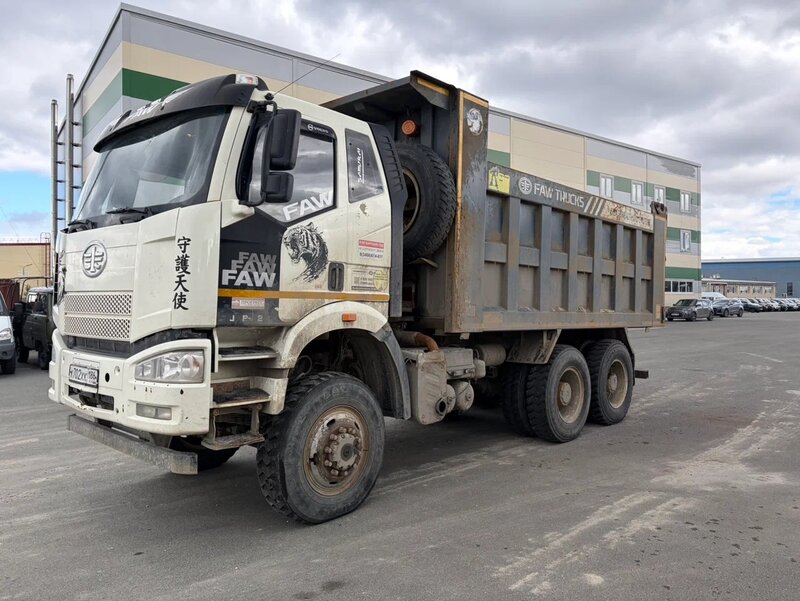 FAW J6 6x6 Самосвал — фото 3