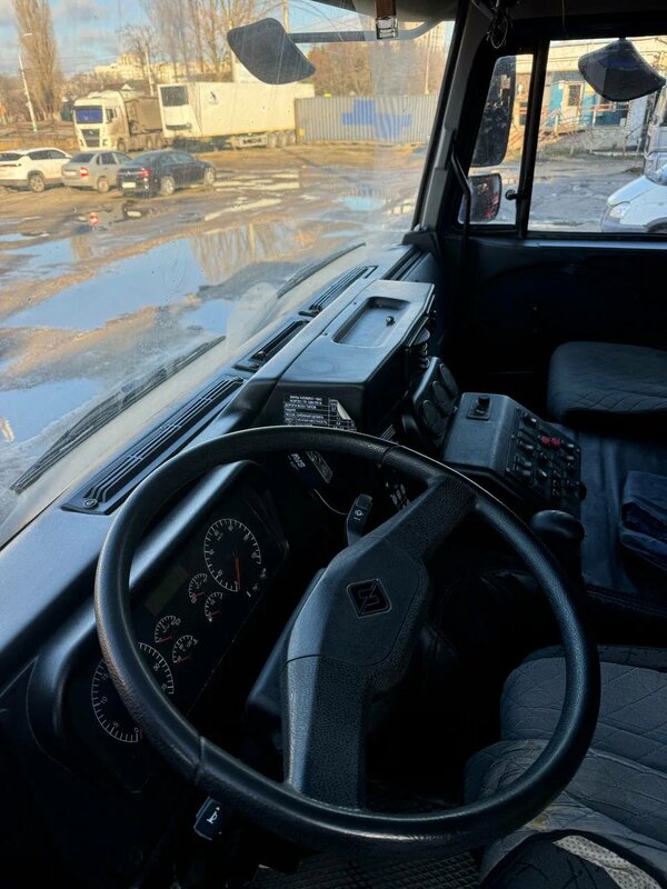 СПМ 7320 на шасси Ural 4320 6x6 Бортовой с КМУ — фото 4