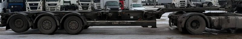 CIMC GTS Полуприцеп контейнеровоз 3 оси — фото 3