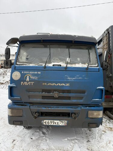 АВТОФЛАГМАН 3375 на шасси КамАЗ 65117 6x4 Бортовой с КМУ