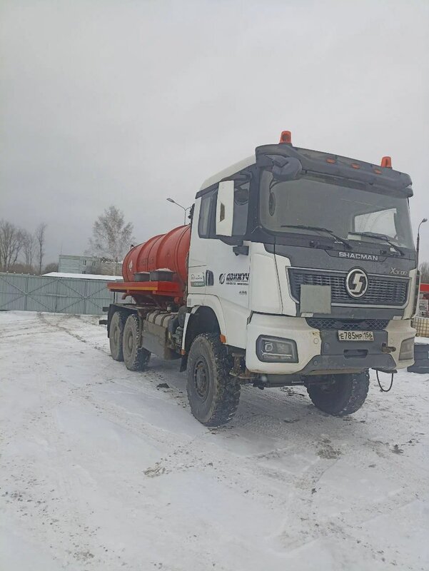 Shacman (Shaanxi) SX 6x6 Агрегат для сбора нефти и газового конденсата — фото 2