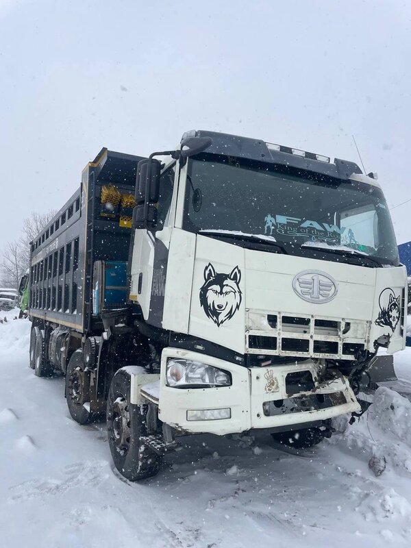 FAW J6 8x4 Самосвал — фото 2