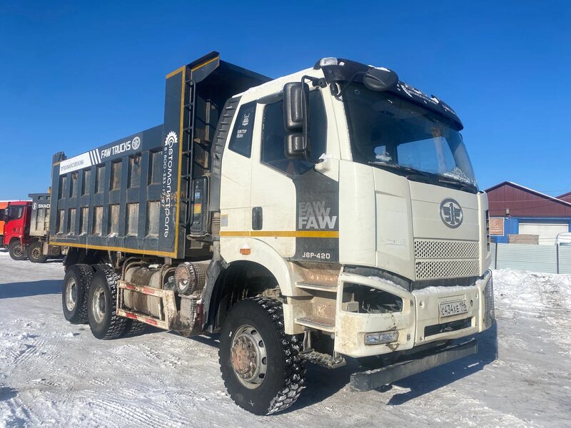 FAW J6 6x6 Самосвал — фото 2