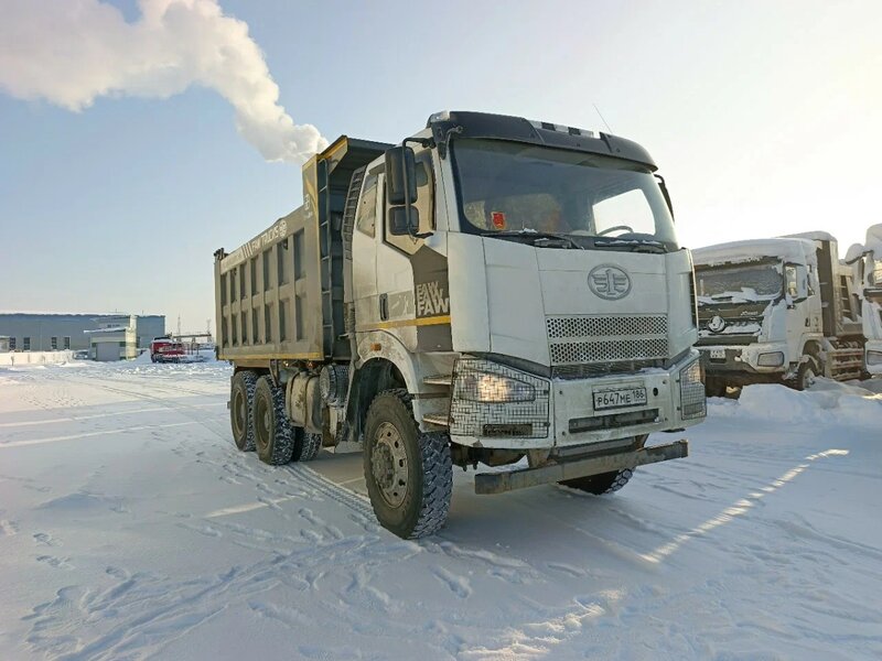 FAW J6 6x6 Самосвал — фото 2