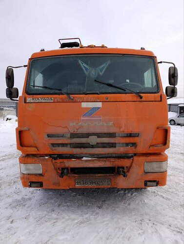 АвтоСтар 6896 на шасси КамАЗ 65115 6x4 Бортовой с КМУ