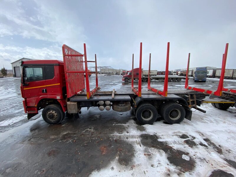 Shacman (Shaanxi) SX 6x6 Сортиментовоз — фото 3