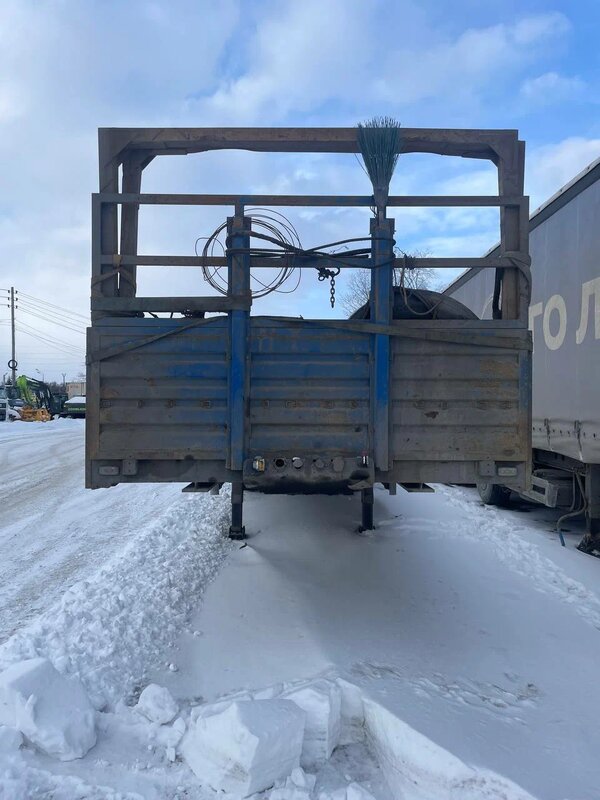 Туймазинский завод автобетоновозов 5885 Полуприцеп бортовой — фото 1