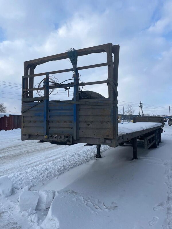 Туймазинский завод автобетоновозов 5885 Полуприцеп бортовой — фото 2