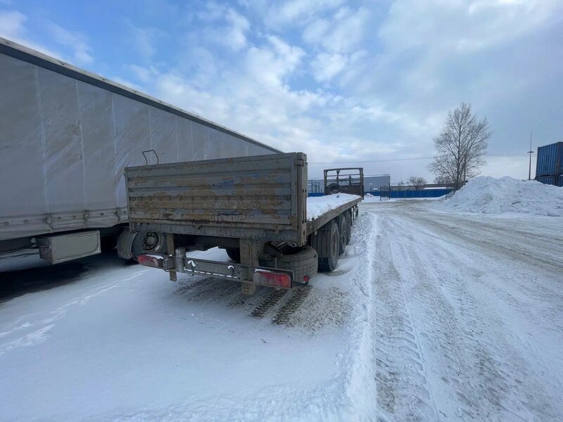 Туймазинский завод автобетоновозов 5885 Полуприцеп бортовой — фото 6