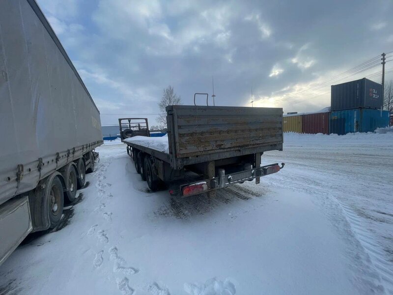 Туймазинский завод автобетоновозов 5885 Полуприцеп бортовой — фото 7