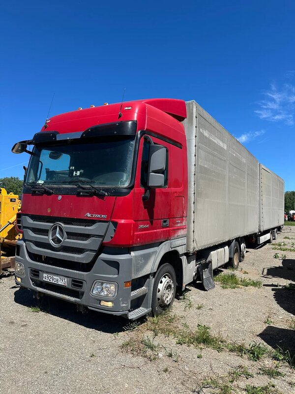 Центртранстехмаш АБ-6338 на шасси Mercedes-Benz Actros 6x2 Бортовой (Евроборт) — фото 4