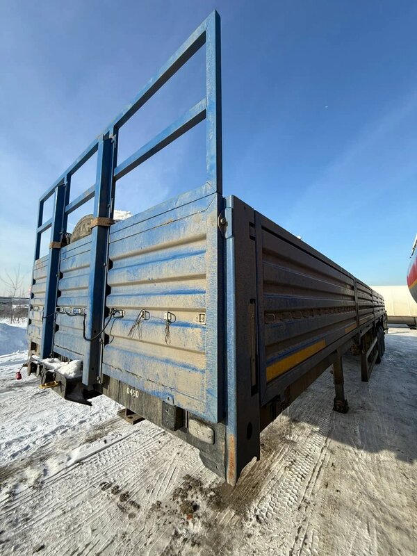 Туймазинский завод автобетоновозов 5885 Полуприцеп бортовой — фото 1