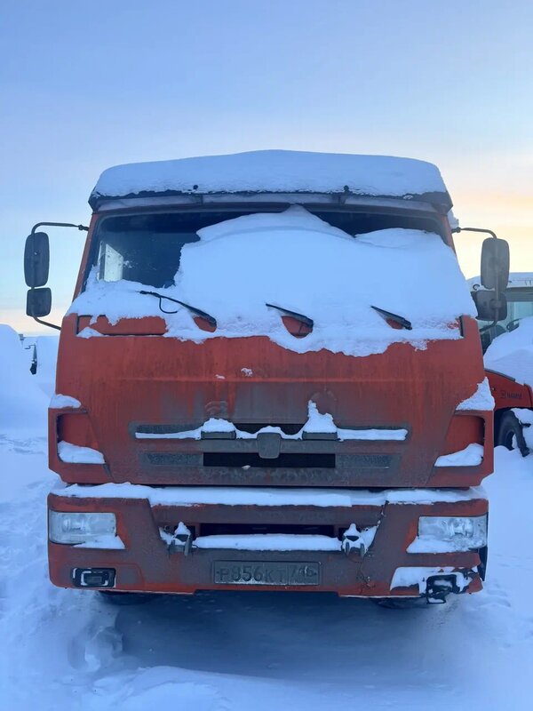 Коммерческие грузовики K3B на шасси КамАЗ 65115 6x4 Бортовой с КМУ — фото 1