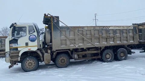 FAW J6 8x4 Самосвал — фото 3
