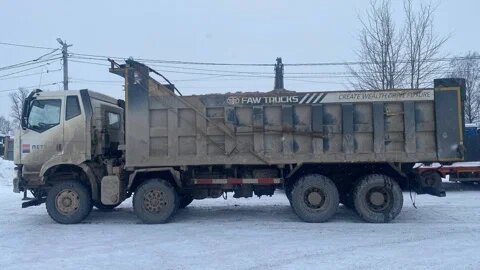 FAW J6 8x4 Самосвал — фото 2
