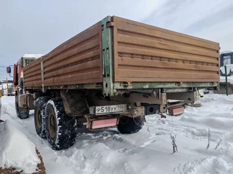 Ижевский Крановый Завод 3367 на шасси КамАЗ 43118 6x6 Бортовой с КМУ — фото 4