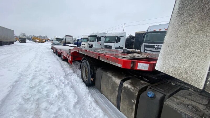 Тверьстроймаш 9939 Полуприцеп тяжеловоз 4 оси — фото 3