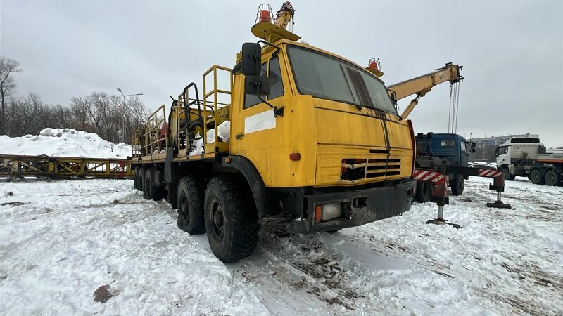 ПО ЕлАЗ АПР-80С на шасси ППС-5 10x8 Агрегат подъемный для ремонта и бурения скважин — фото 2