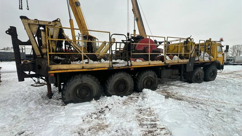 ПО ЕлАЗ АПР-80С на шасси ППС-5 10x8 Агрегат подъемный для ремонта и бурения скважин — фото 6