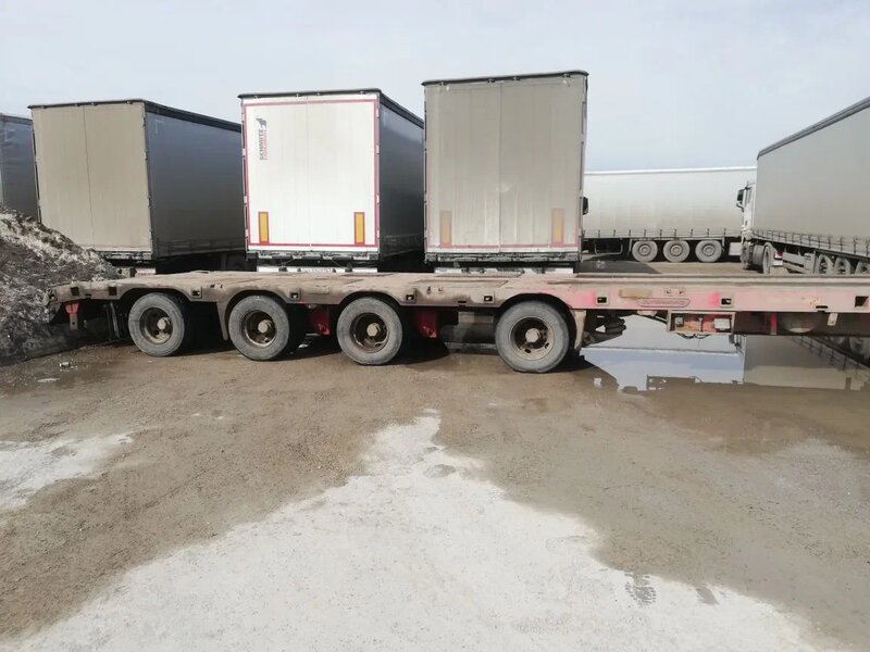 Ютерборг 9852 Полуприцеп тяжеловоз 4 оси — фото 2