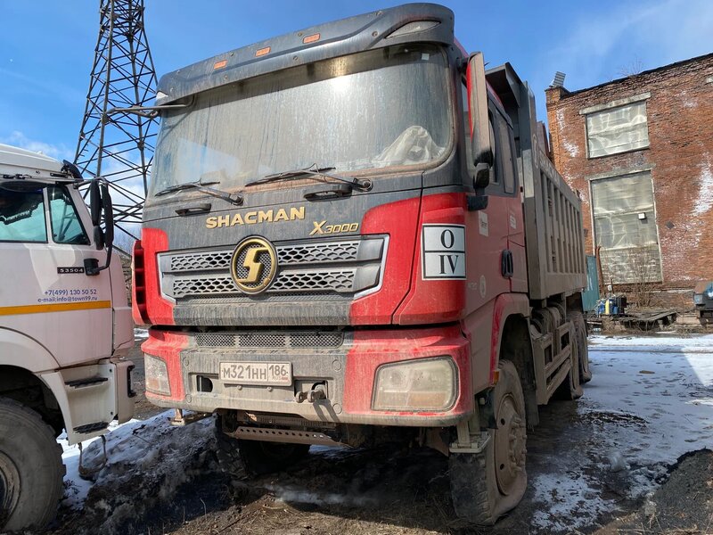 Shacman (Shaanxi) SX 6x6 Самосвал — фото 3