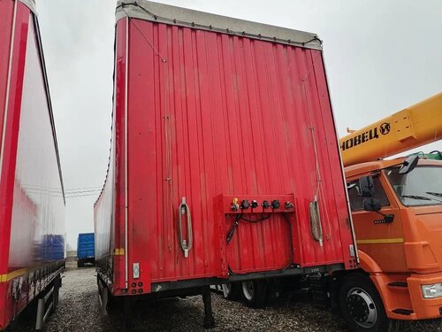 Туймазинский завод автобетоновозов 5885 Полуприцеп шторный