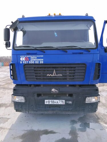 МАЗ 6312 6x4 Бортовой с КМУ