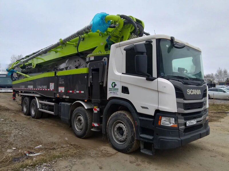 Scania P 8x4 Автобетононасос — фото 2