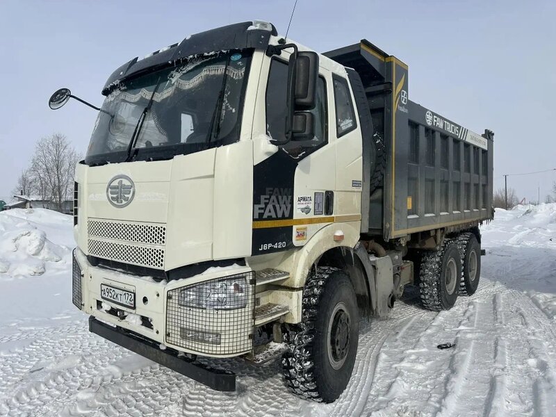 FAW J6 6x6 Самосвал — фото 3