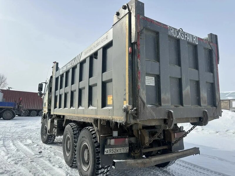 FAW J6 6x6 Самосвал — фото 7