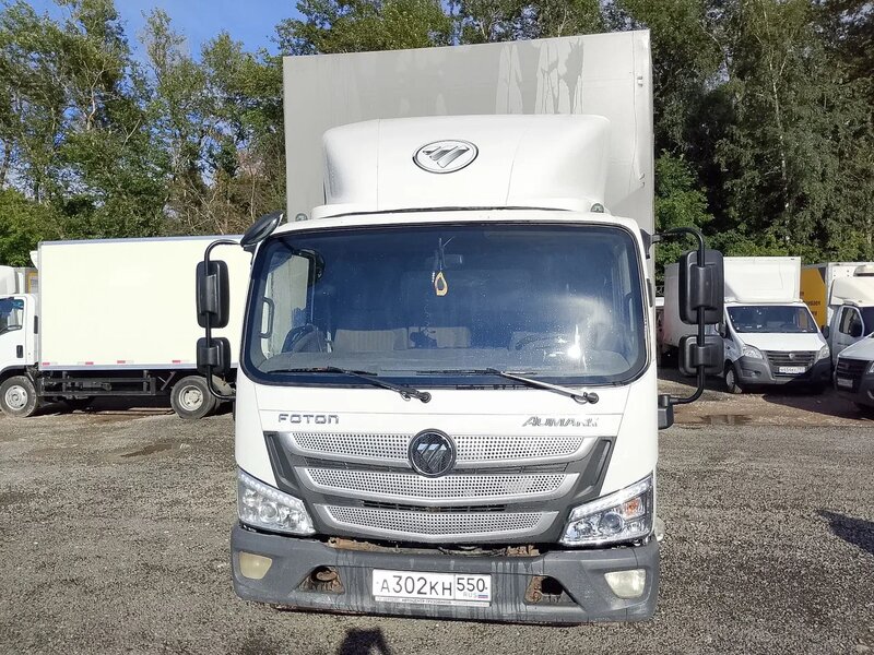 Нижегородские прицепы 3040 на шасси Foton AUMARK 4x2 Бортовой (Евроборт) — фото 1